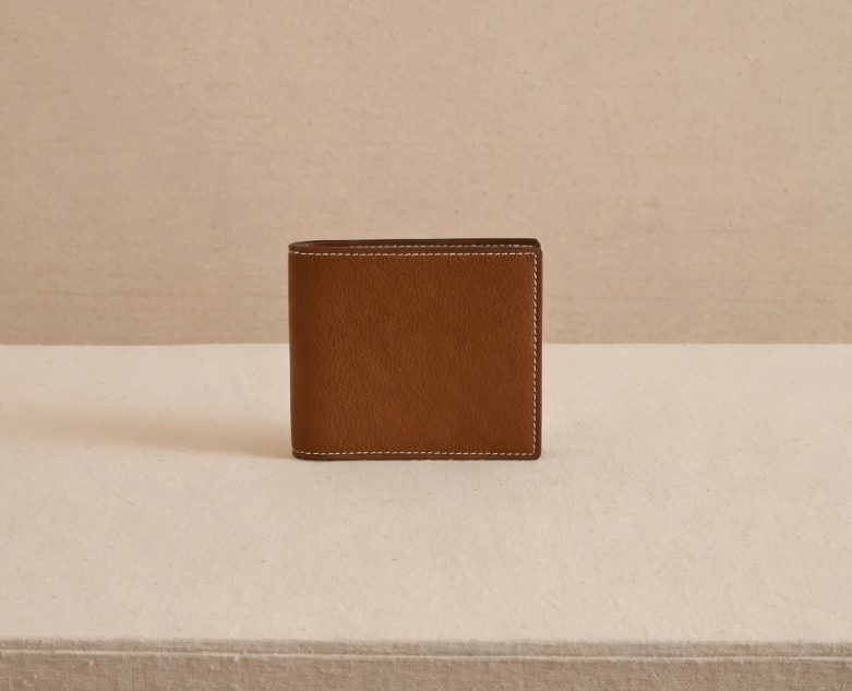 Classic Full-Grain Leather Bifold Wallet