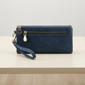Multi-Compartment Wristlet Wallet Clutch