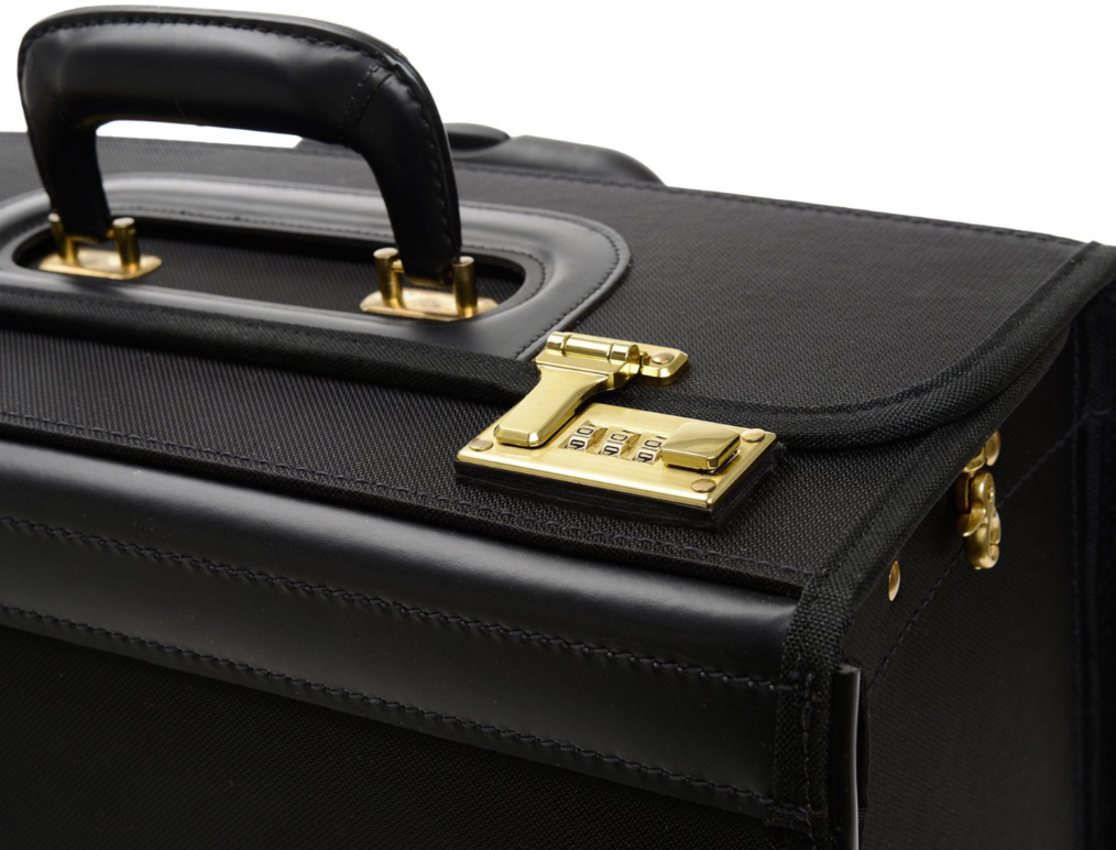 Professional Wheeled Attache Suitcase
